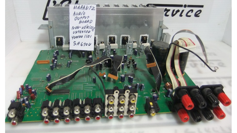 Marantz 4001001101 main audio output board